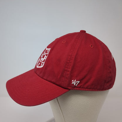 Olin Business School Slideback Hat Red One Size Adjustable Embroidered '47