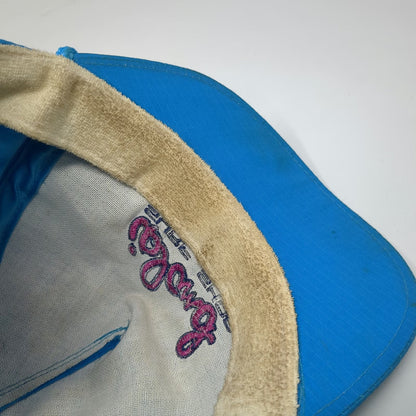 Hawaiian Headwear 5 Panel Blue One Size Hat Island Surf Shop Kauai Rope Nylon