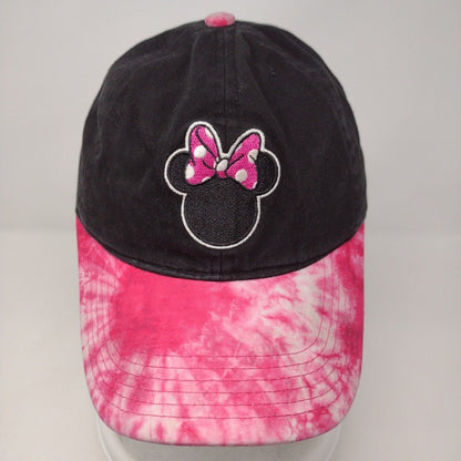 Minnie Mouse Slideback Hat Multicolor OSFA Adjustable Tie Dye Disney