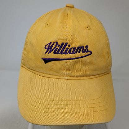 Outdoor Cap Williams Baseball Cap Yellow OSFM Script Embroidered Slideback Hat
