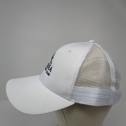 Ardea Country Club Snapback Trucker Hat White OS Classic Fit Mesh Back Ahead