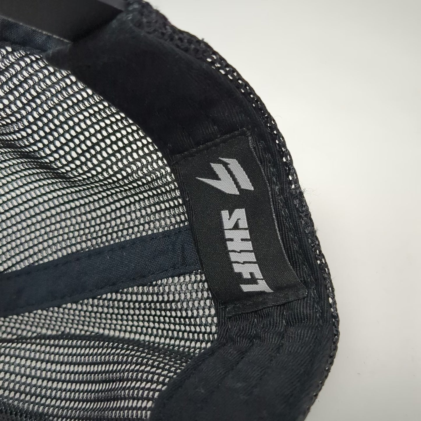 Shift Trucker Hat Black One Size Mesh Back Snapback Graphic Logo Motocross Gear