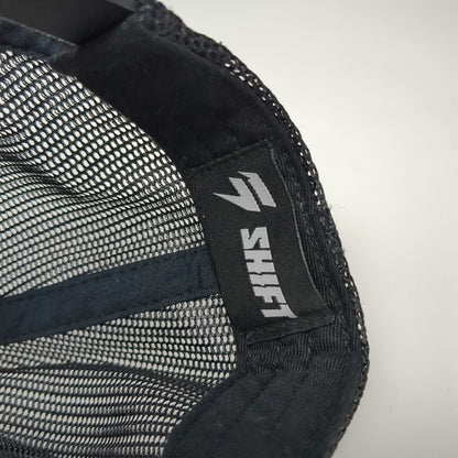 Shift Trucker Hat Black One Size Mesh Back Snapback Graphic Logo Motocross Gear