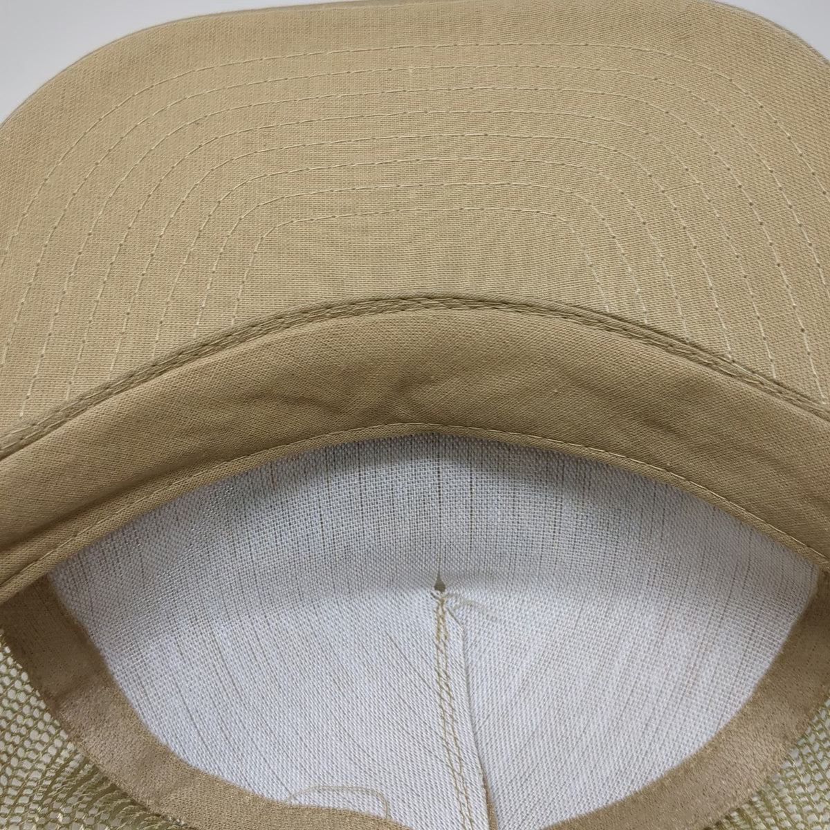Nissun Cap Trucker Hat Beige One Size Huckstep House Movers Boise Idaho Rope