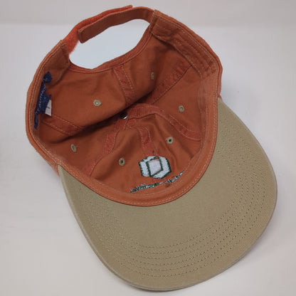 Oldcastle Precast Baseball Cap Orange Adjustable Embroidered Port Authority