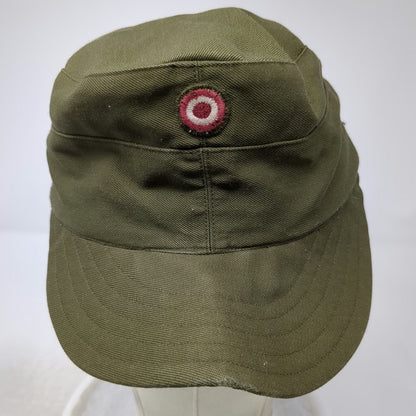 Austroware Army Cap 57 Green Red White Cockade Austrian Military Hat Vintage