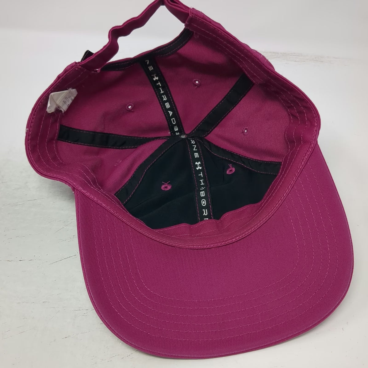 Under Armour Baseball Cap Pink One Size UA Golf Embroidered Adjustable Hat