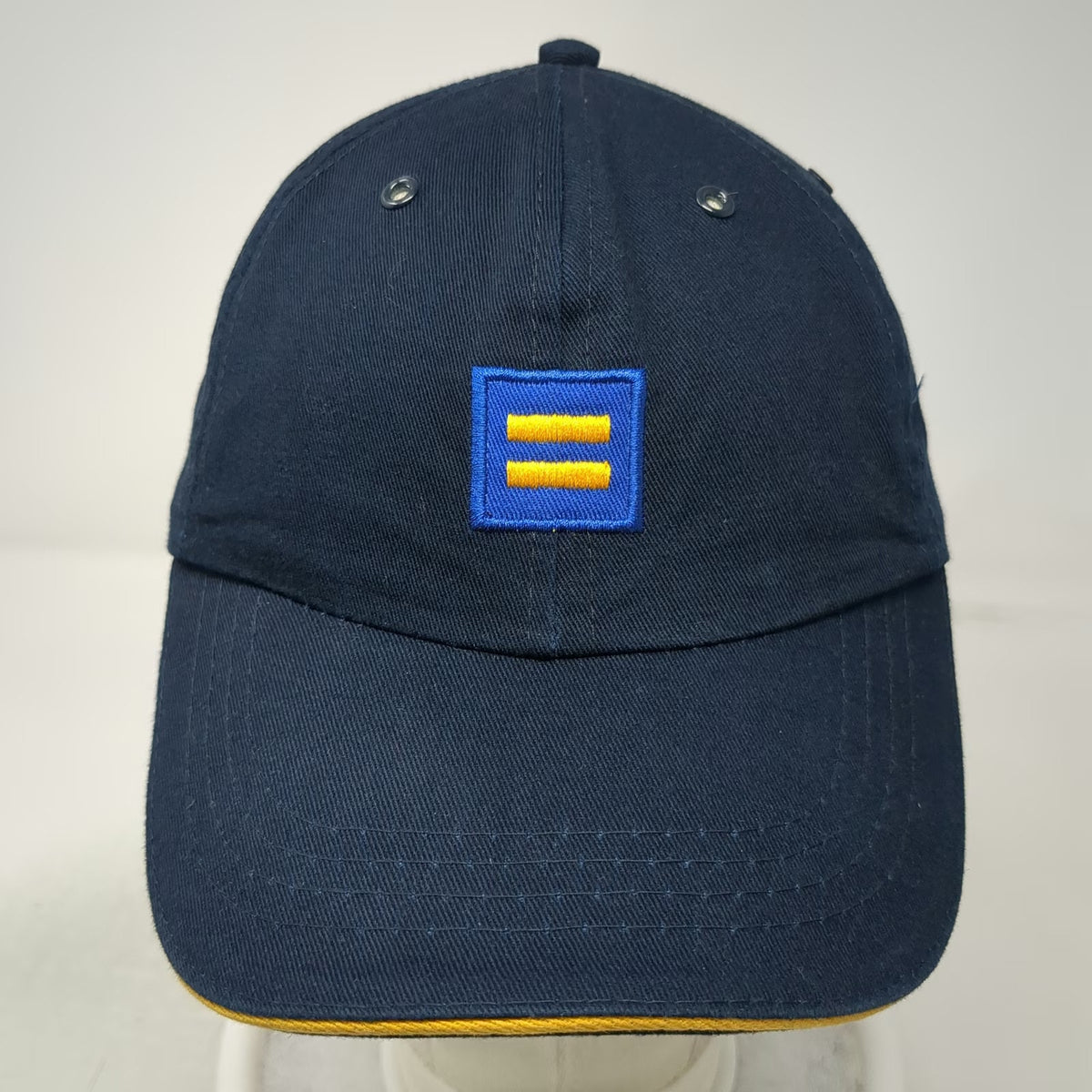 Human Rights Campaign Blue One Size Baseball Cap Equal Sign Logo Strapback