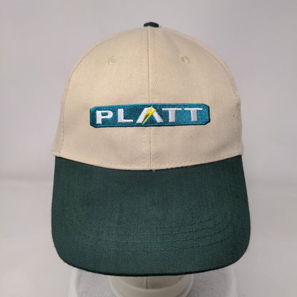 Platt Strapback Hat Multi One Size Adjustable Embroidered Colorblock