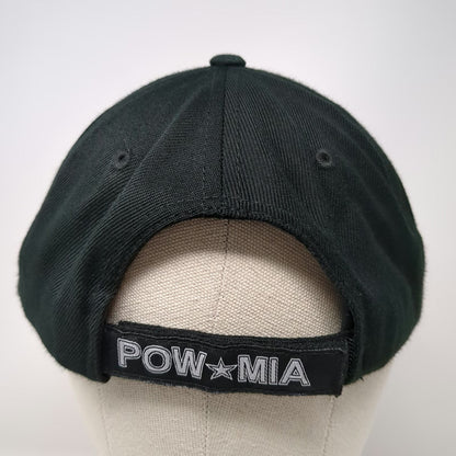 Rapid Dominance Baseball Cap Black One Size Strapback Hat POW MIA Veteran Logo