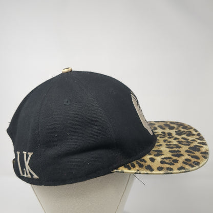 Last Kings Slideback Baseball Cap Multicolor One Size Adjustable Leopard Print