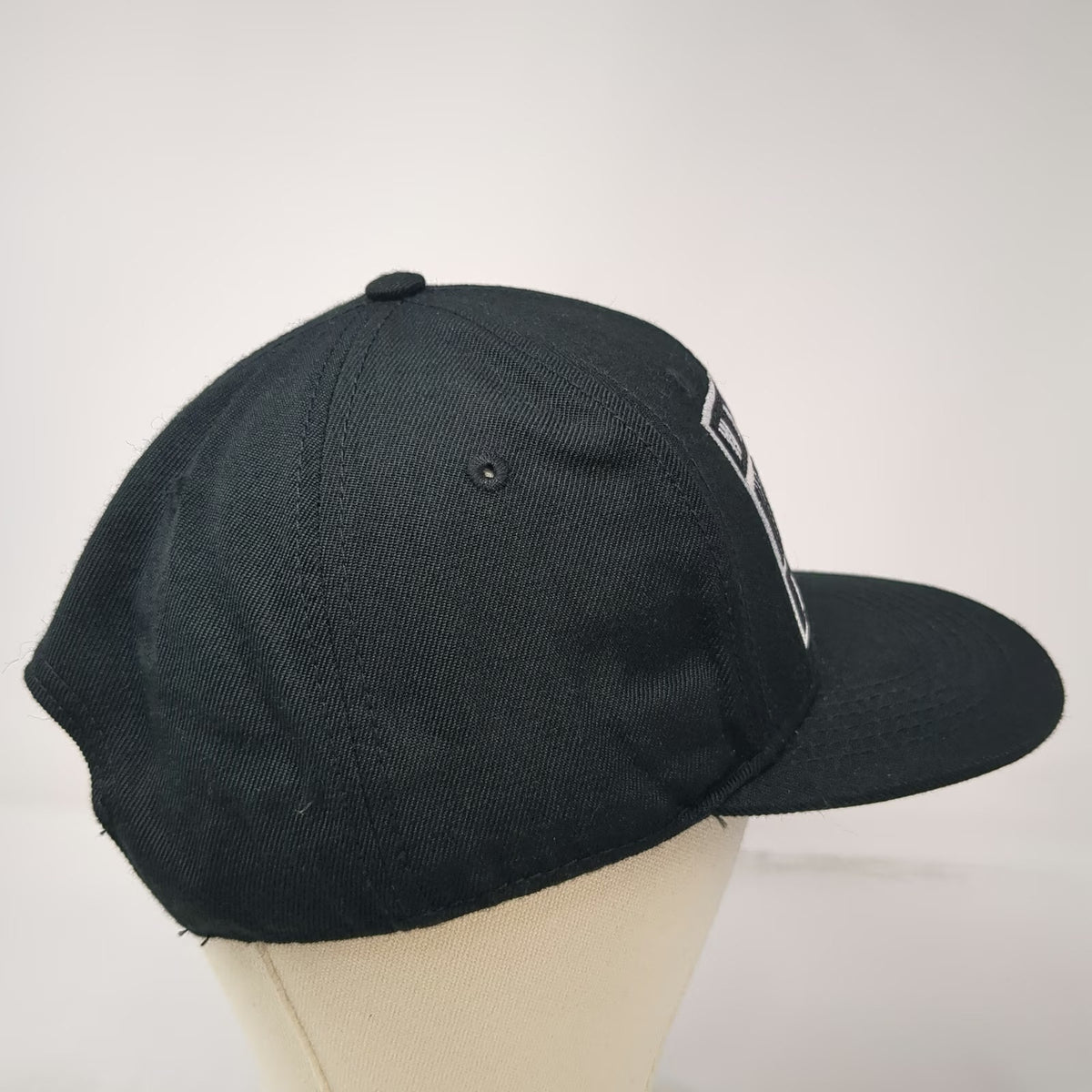 Nitro Circus Live Warning Graphic Snapback Black One Size Structured Logo Hat