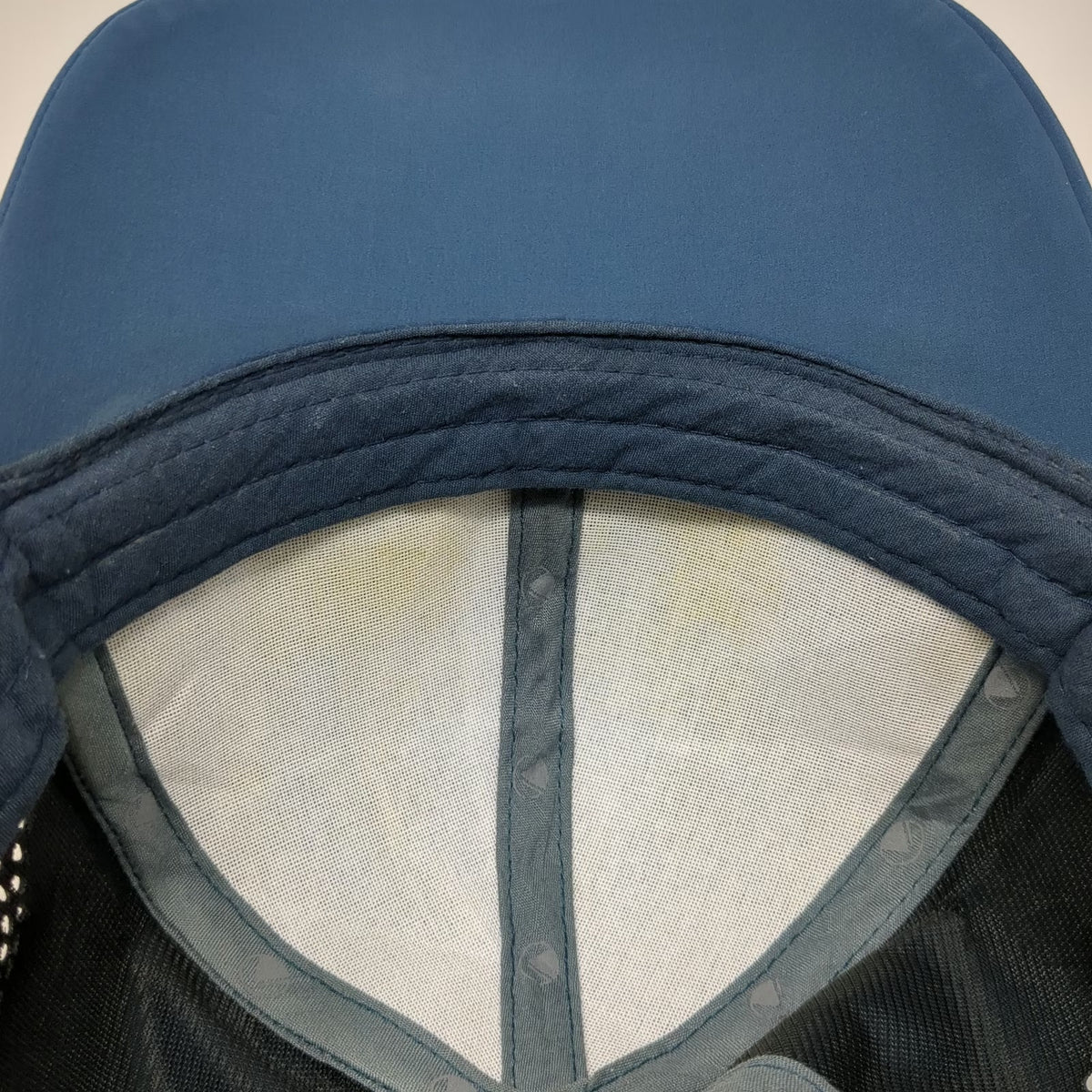 Lippi Snapback Blue Hat One Size Perforated Quick Dry Nylon Spandex Athletic