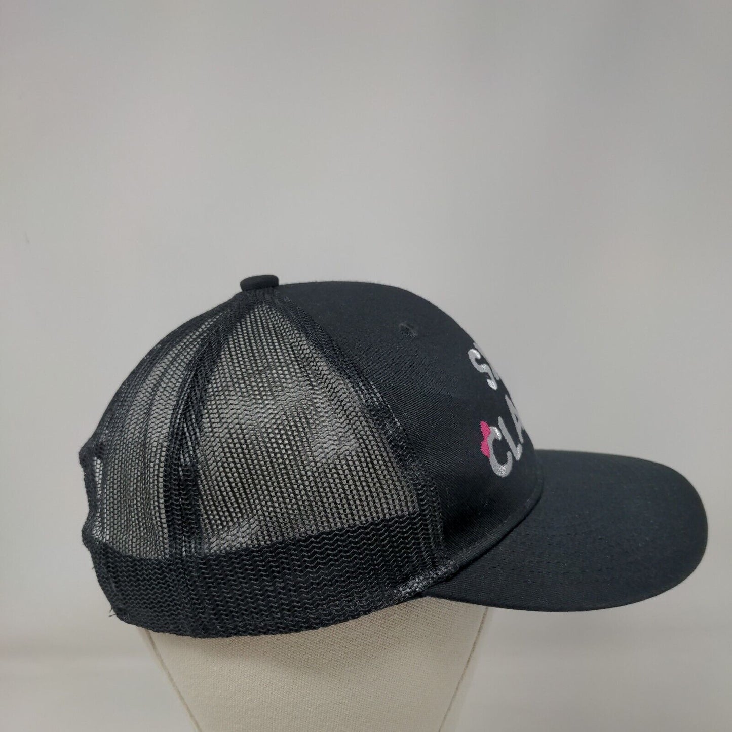 She Classs-A Snapback Trucker Hat Black One Size Adjustable Port Authority