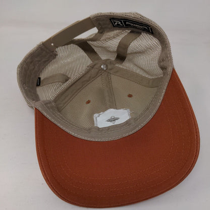 Richardson Snapback Mesh Back Trucker Hat Multi M/L Embroidered Colorblock