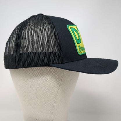 F/U Livestock Trucker Hat Black One Size DTF Down To Farm Patch Mesh Back