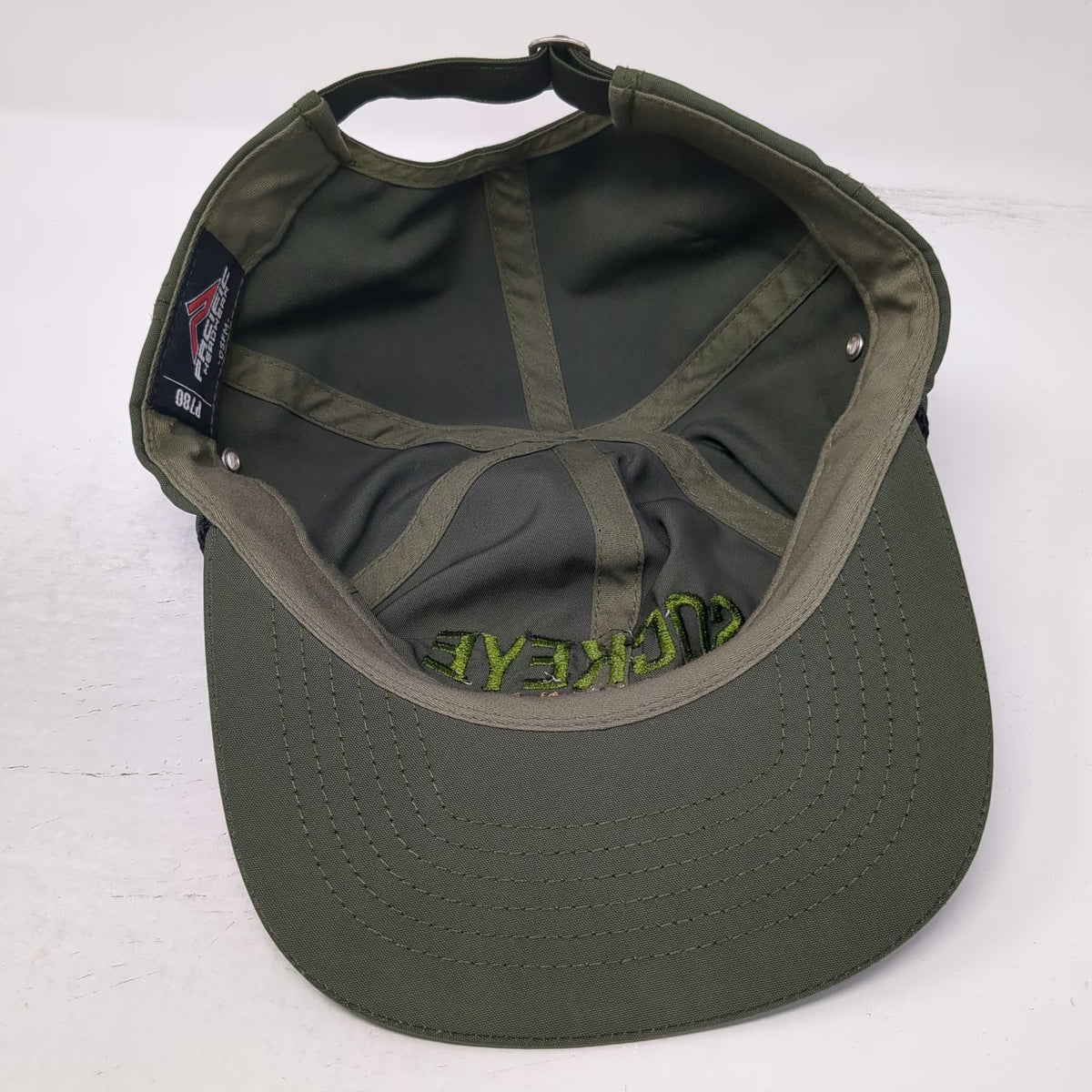 Pacific Headwear Baseball Cap Green One Size Sockeye Brewing Rope Slideback Hat