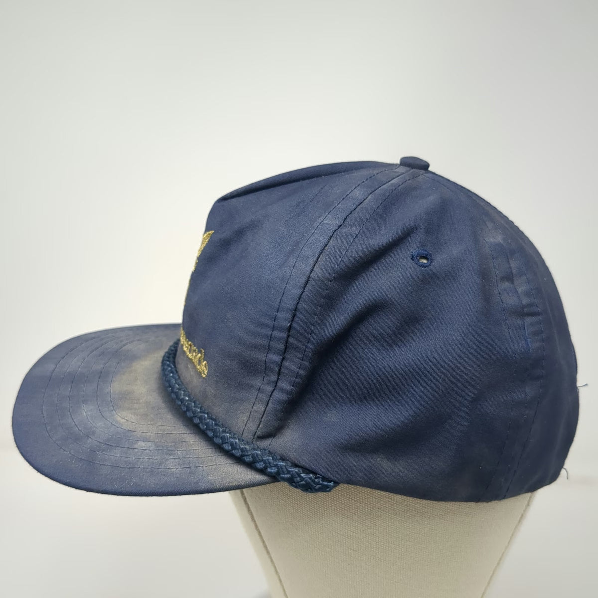 Designer Award 5 Panel Blue Hat One Size Viking Serenade Royal Caribbean Rope