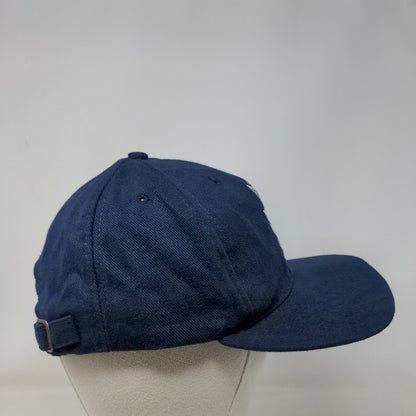 Johnstone Slideback Hat Blue One Size Embroidered Logo American Needle