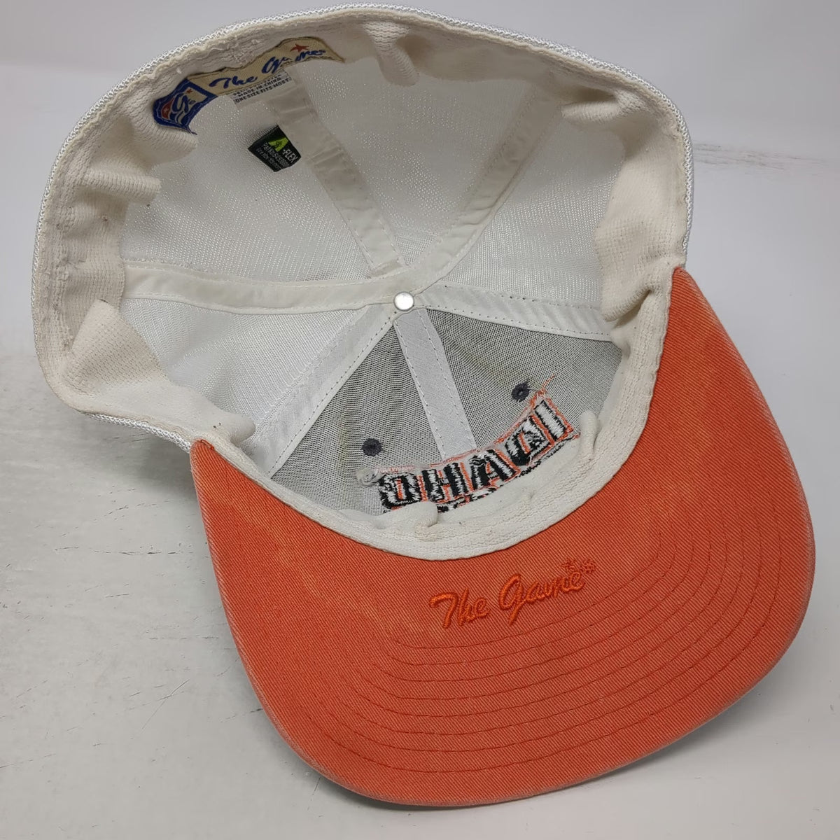 The Game Idaho State NCAA Cap Gray One Size Mesh Back A-Flex Stretch Logo Hat