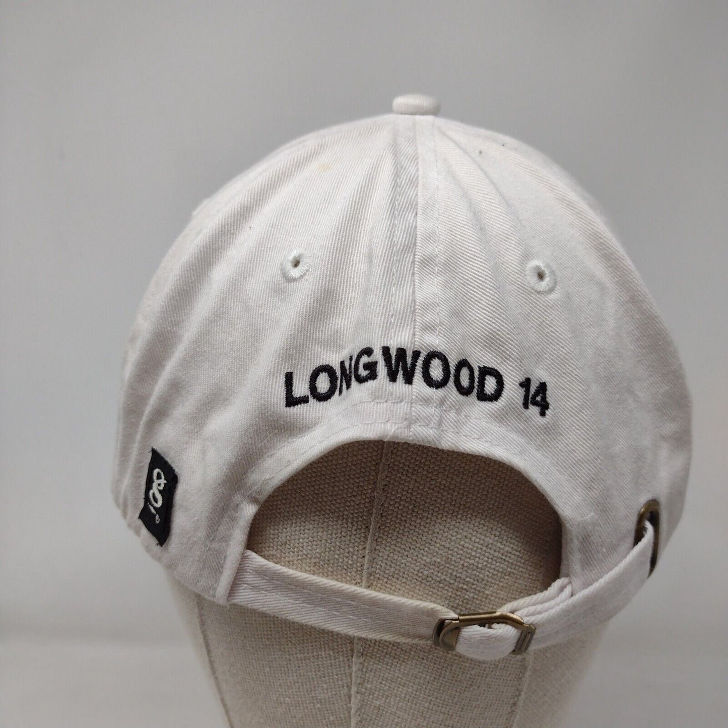 USTA National Father-Son Slideback Hat White One Size Longwood 14