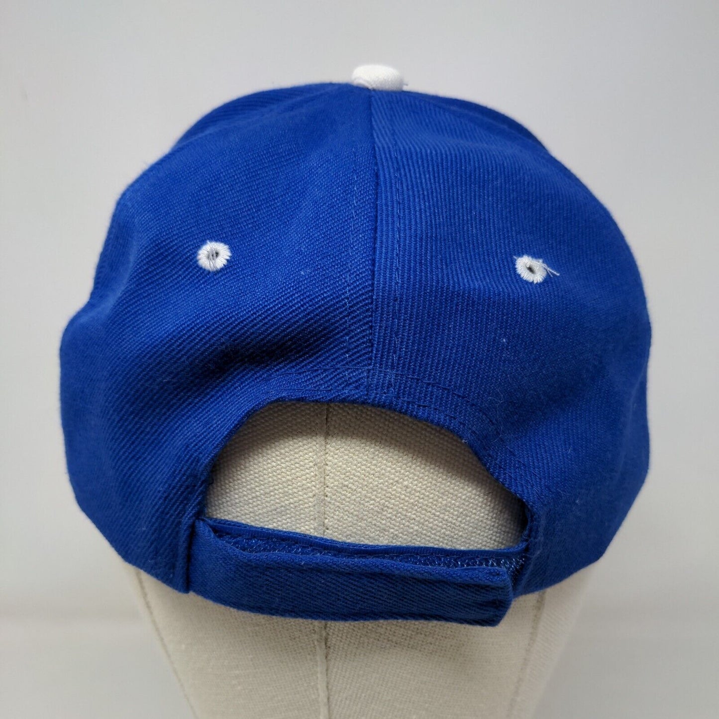 New York Yankees Men's Strapback Hat Blue OSFA Embroidered Logo Bill Hit