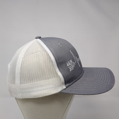 WWB 2021 Snapback Trucker Hat Gray One Size Adjustable Mesh Back Port Authority