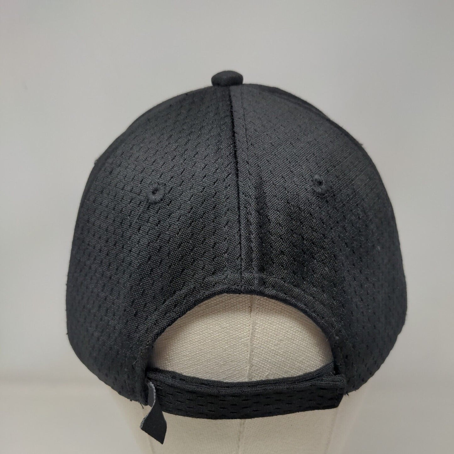 VyStar Veterans Memorial Arena Strapback Hat Black Adult Embroidered