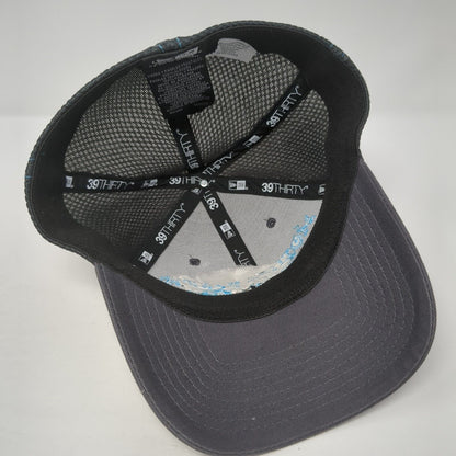 Mother Earth Brew Co. Fitted Trucker Hat Gray M/L Mesh Back 39Thirty New Era