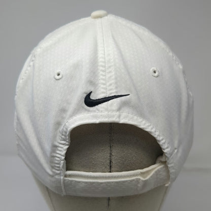 Nike Baseball Cap White One Size Kyäni Golf Logo Performance Strapback Hat