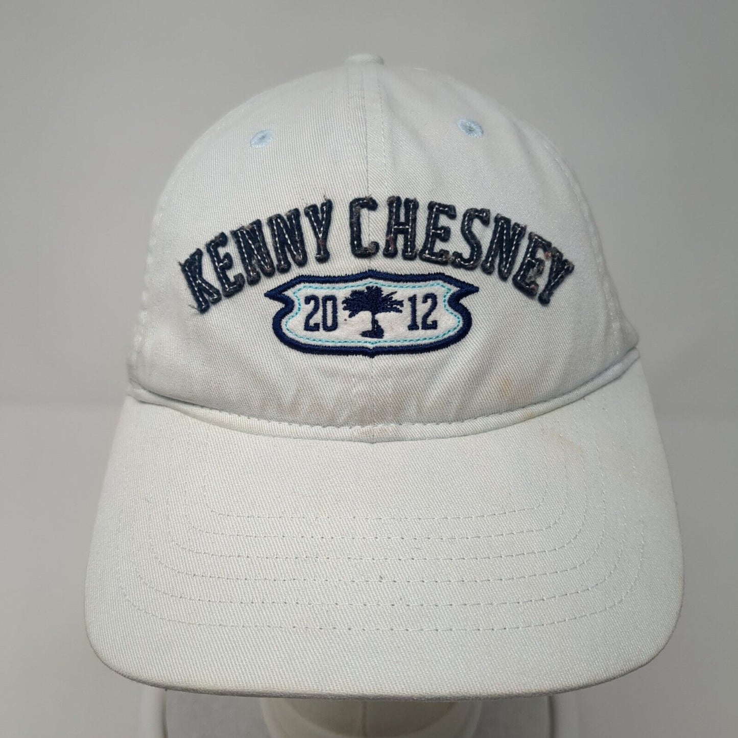 Kenny Chesney 2012 Slideback Hat Blue One Size Adjustable 6 Panel