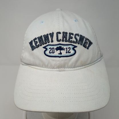 Kenny Chesney 2012 Slideback Hat Blue One Size Adjustable 6 Panel