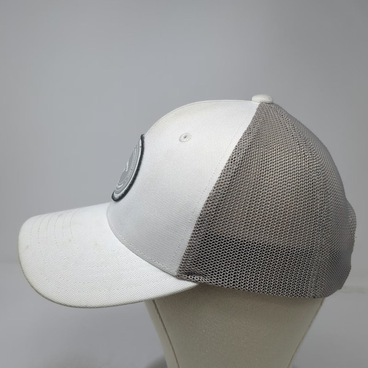 Callaway Trucker Hat White One Size Snapback Mesh Golf Performance Gear Patch