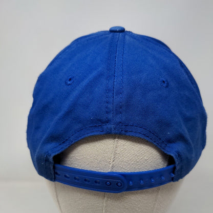 Hawaii Snapback Hat Blue One Size Adjustable Embroidered Vented Holes 6 Panel