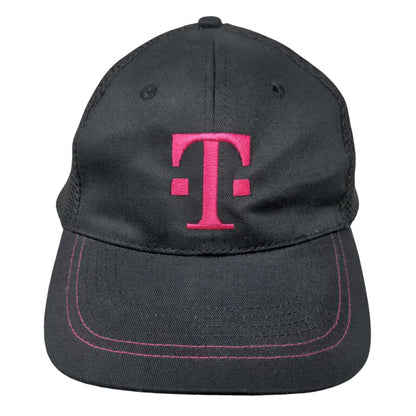 T-Mobile Tuesdays Strapback Mesh Back Hat Black OSFA Embroidered