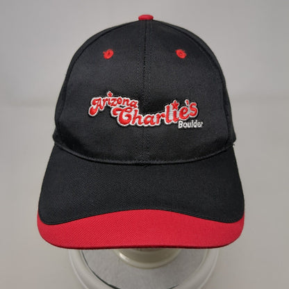 Arizona Charlie's Boulder Strapback Hat Black OSFA Embroidered Unique