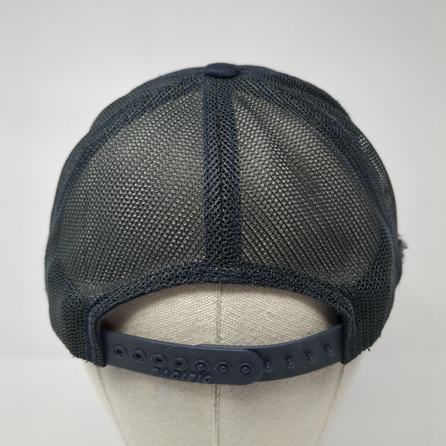 Riverside Falcons Snapback Trucker Hat Blue OS Adjustable Embroidered Mesh Back