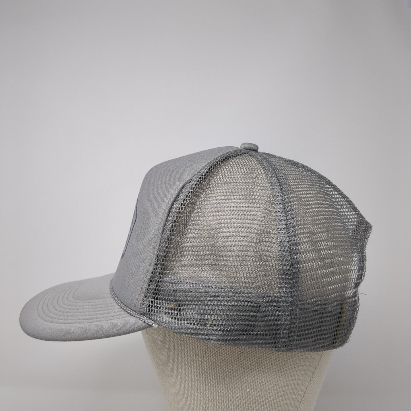 Trail Sisters Team Snapback Mesh Back Rope Trucker Hat Gray One Size Otto