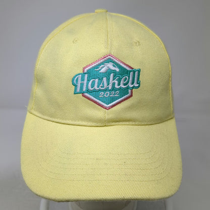 Haskell 2022 TVG Yellow Baseball Cap One Size Strapback Horse Racing Sport Hat