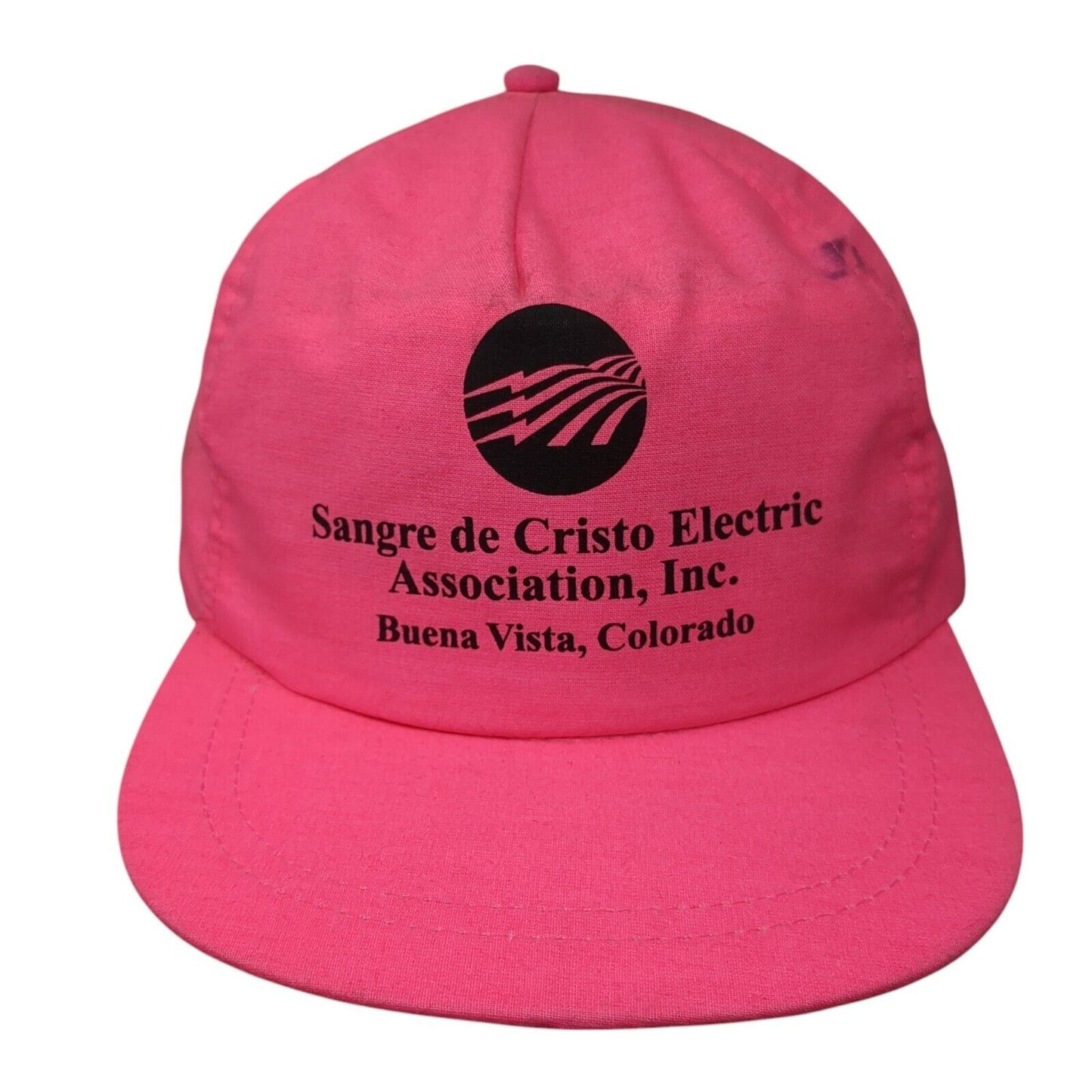Sangre de Cristo Electric Association, Inc. Snapback Hat Pink One Size