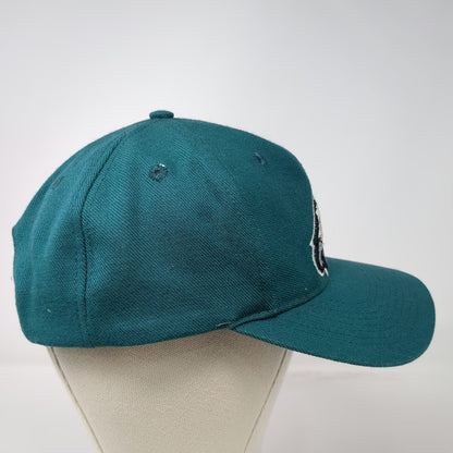 Annco Philadelphia Eagles NFL Snapback Green White NFC Side Patch Hat Vintage
