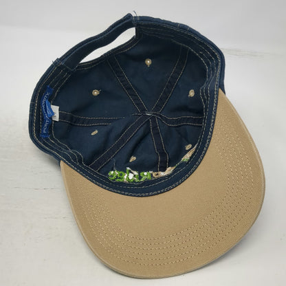 Port Authority Baseball Cap Blue One Size AgRidge Repair Farm Tractor Stitch Hat