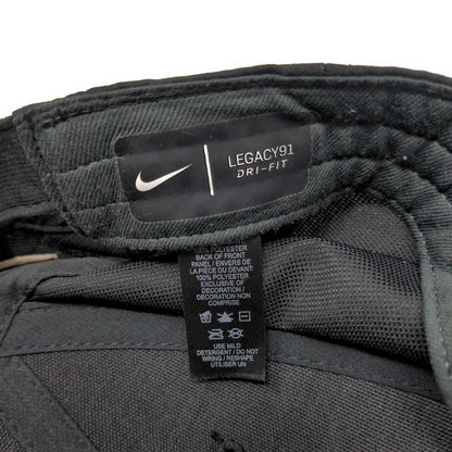 Disney Mickey Mouse Strapback Hat Black OSFM Nike Legacy 91 Dri-Fit