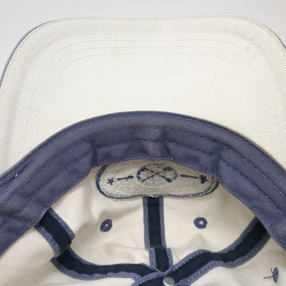 Ahead Baseball Cap White One Size Illahe Hills Member Guest Golf Hat Slideback