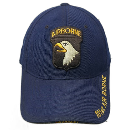 Rapid Dominance 101st Airborne Screaming Eagles Blue Baseball Cap One Size Hat