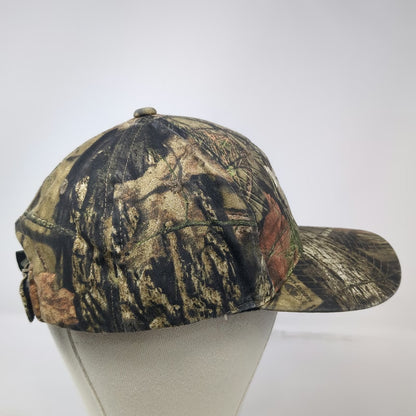 Port Authority Green Camo Baseball Cap One Size AAPW Mountain Tree Logo Hat