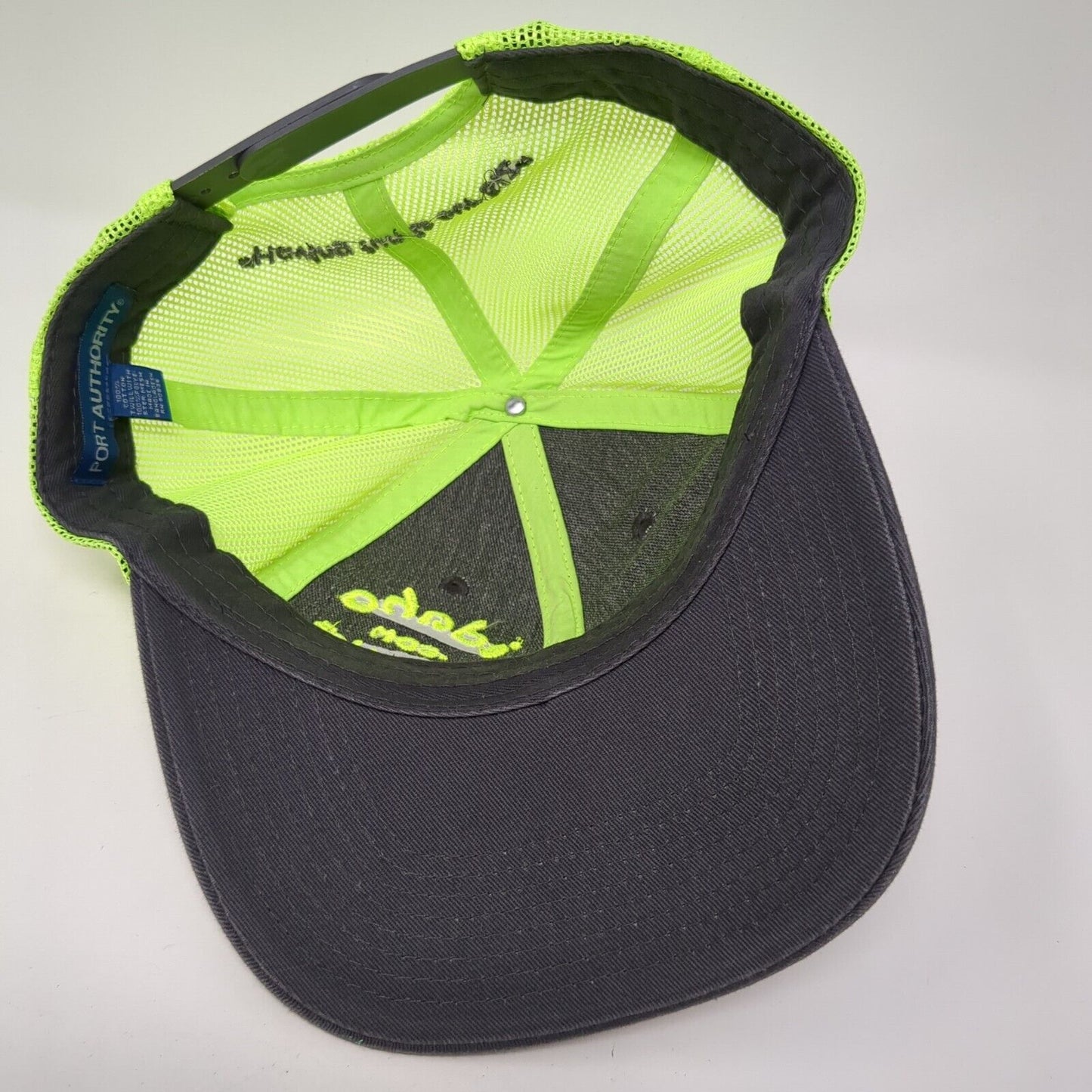 Idaho.com Inflatables Having Fun is Our Business Snapnack Trucker Hat Multi OS