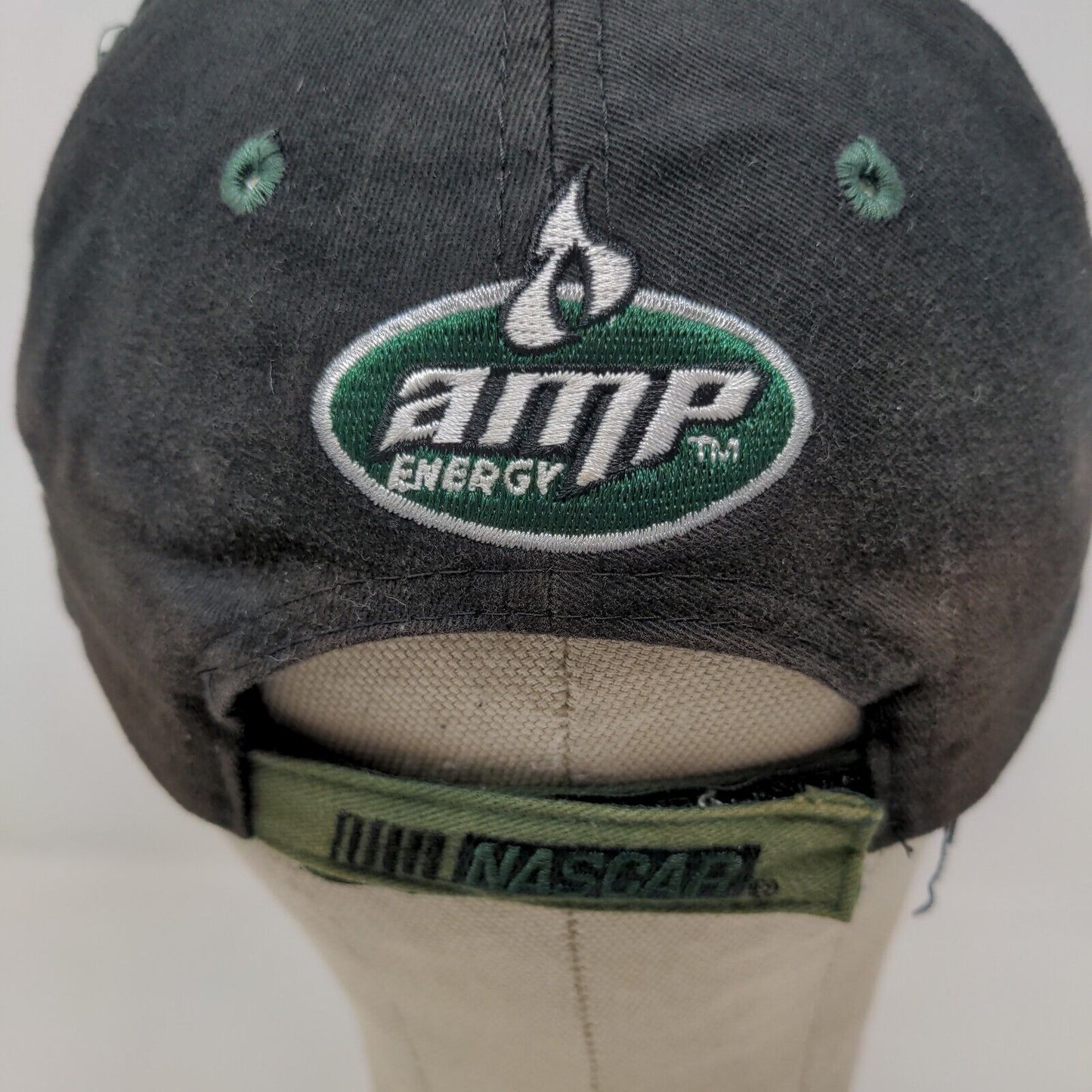 Winner's Circle Men's Strapback Hat Black Green Embroidered Dale JR. #88 Logo