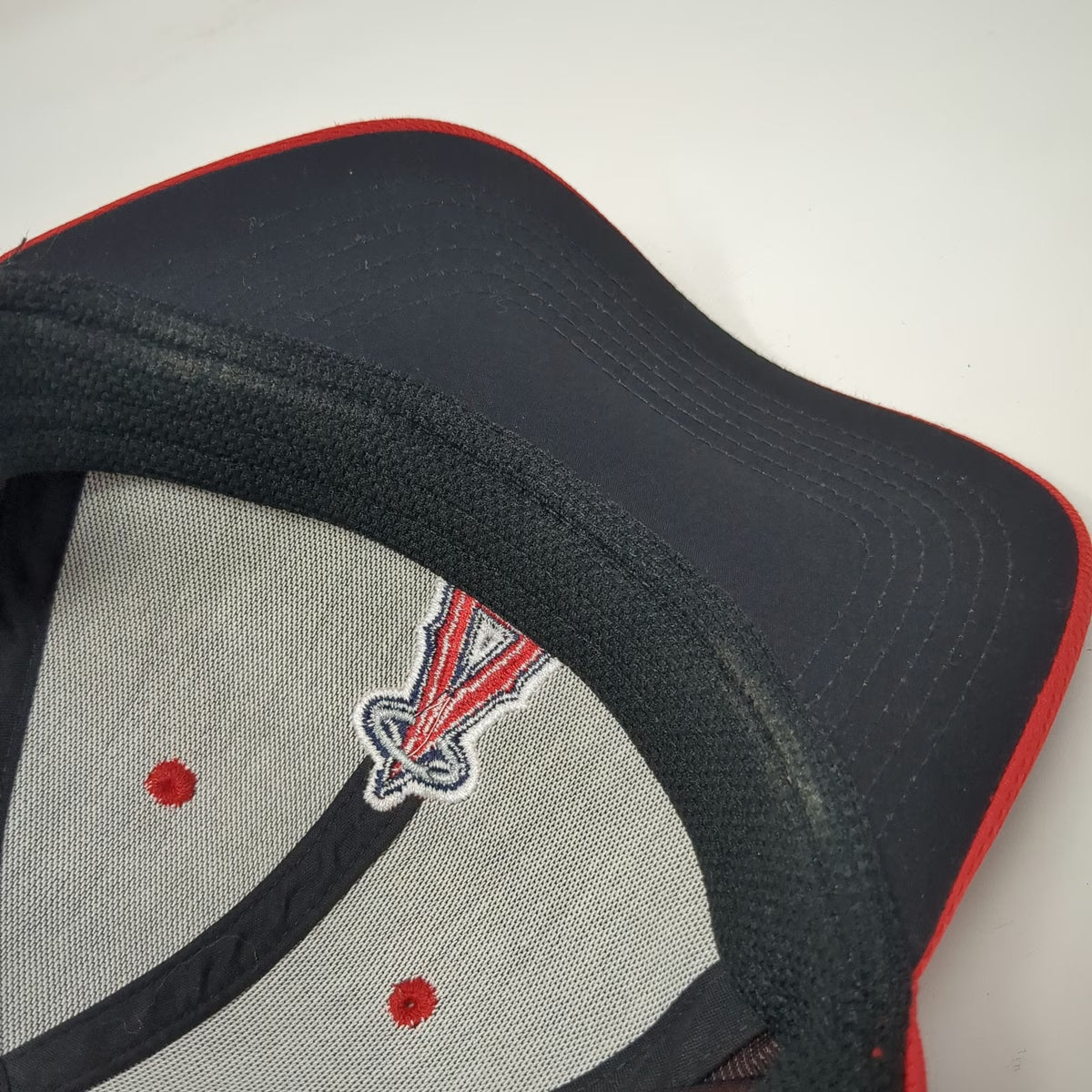 Los Angeles Angels MLB OC Sports Baseball Cap Red One Size Strapback Mesh Hat