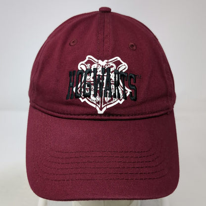 Harry Potter Baseball Cap Red One Size Hogwarts Crest Slideback Embroidered Hat